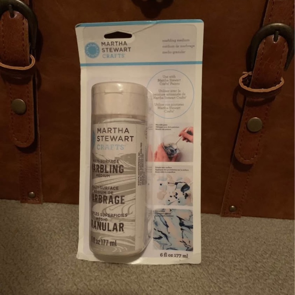 Martha Stewart Crafts Marbling Medium - White